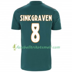 Fußballtrikots Ajax Amsterdam Daley Sinkgraven 8 2019-2020 Kurzarm Auswärts-trikot kaufen